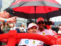 Formula 1 Drivers Just Hit the Track in These Full-Sized Lego Cars